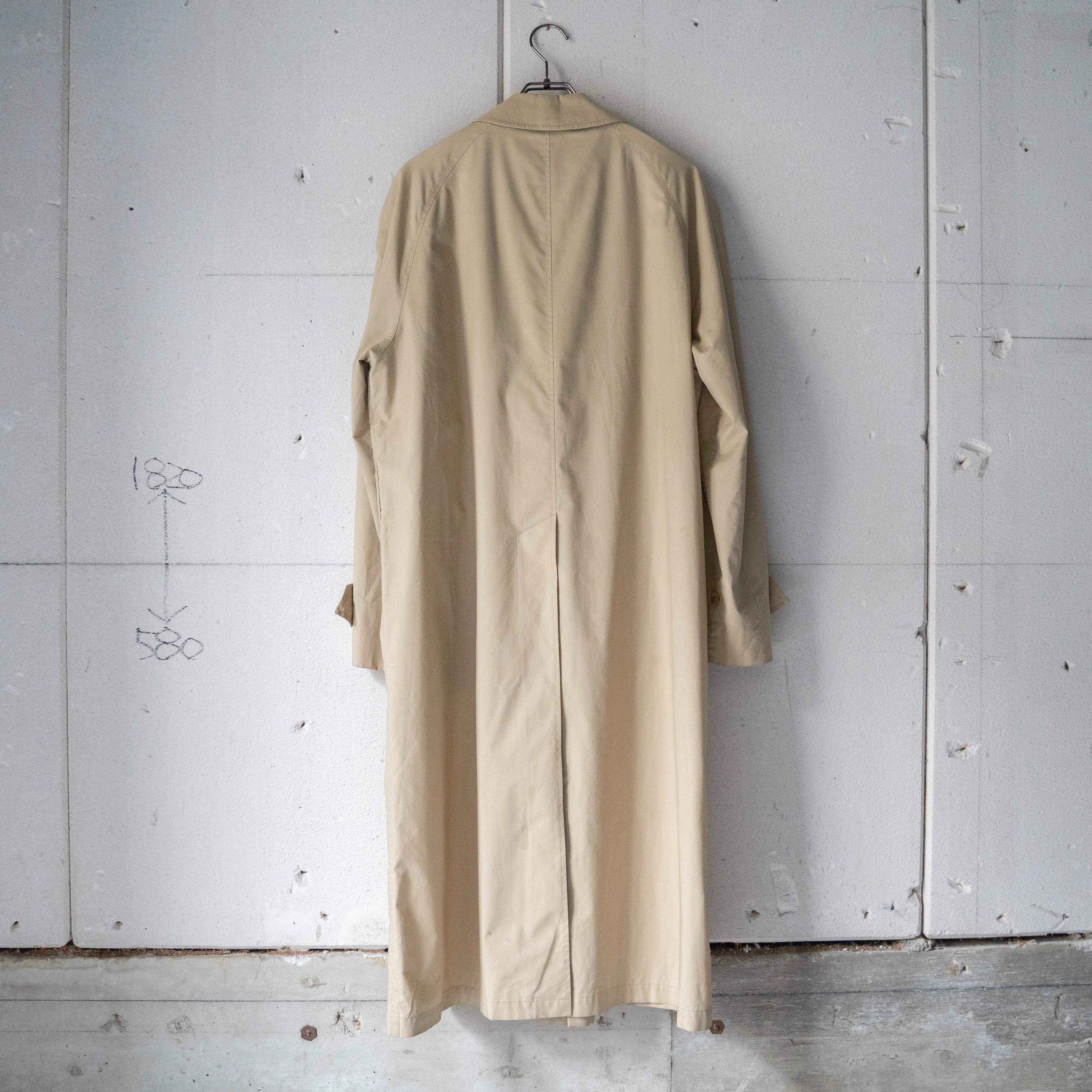 1980-90s Burberry's Balmacaan coat