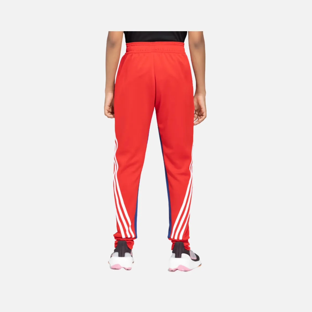 Adidas Boy Future icons 3 stripes Print Kids Pant (8-16 Year) -Better Scarlet