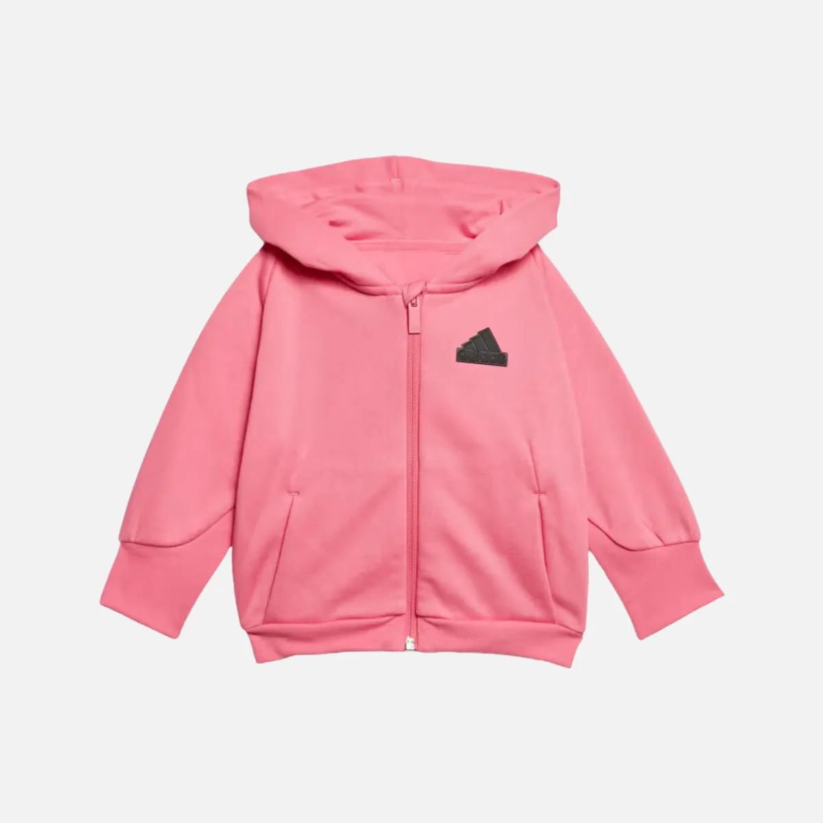 Adidas Z.N.E Kids Unisex Hooded Set (0-4 Year)  -Pink Fusion