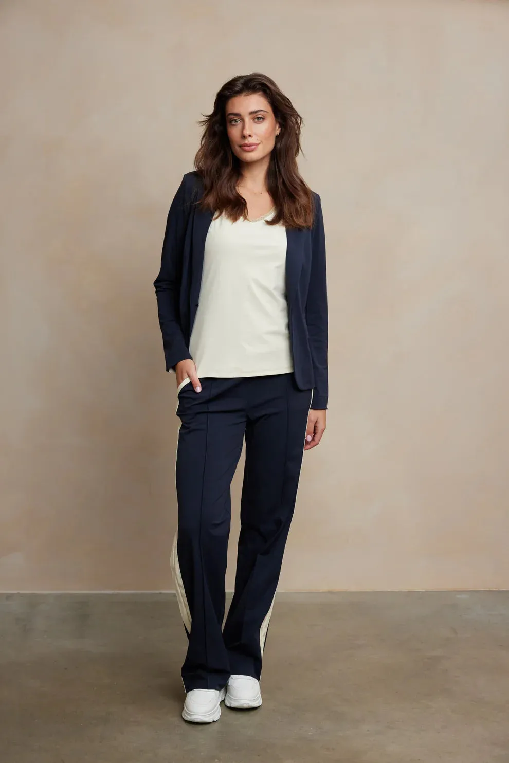 Aime Balance Joel Dark Blue Trousers