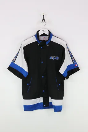 Champion Orlando Magic S/S Track Jacket Black Large