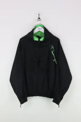 Champion Windbreaker Jacket Black XL