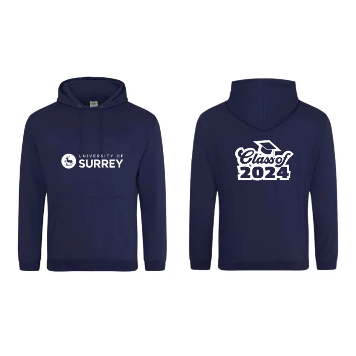 Class of 2024 Hoodie - Navy