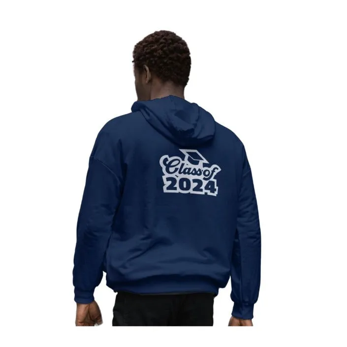 Class of 2024 Hoodie - Navy