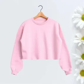 Cropped Crewneck Sweatshirt | Oversized Crop Sweatshirts