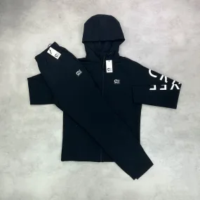 Cruyff Sports Windbreaker Tracksuit Set Black