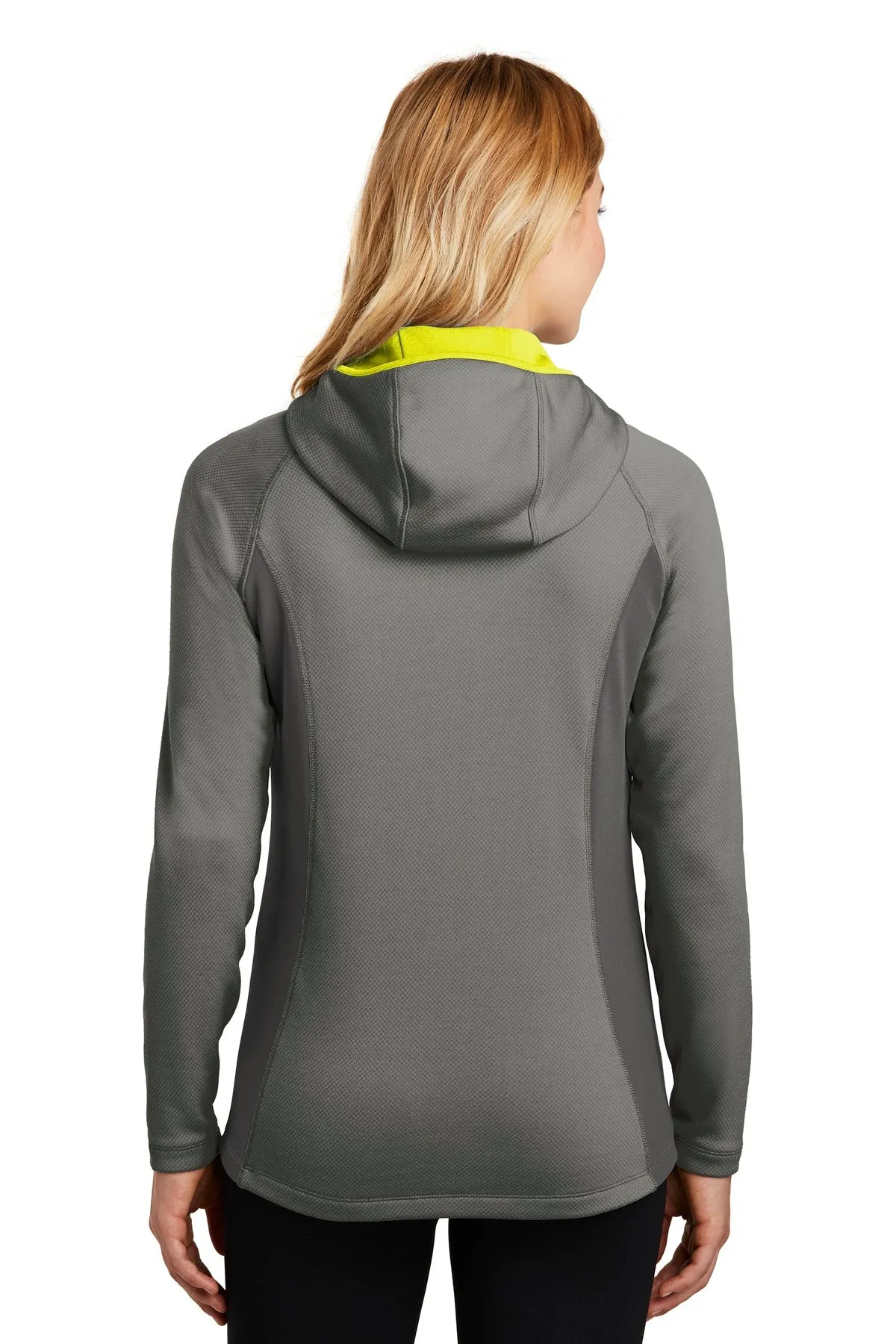 Eddie Bauer Ladies Sport Hooded Full-Zip Fleece Jacket. EB245