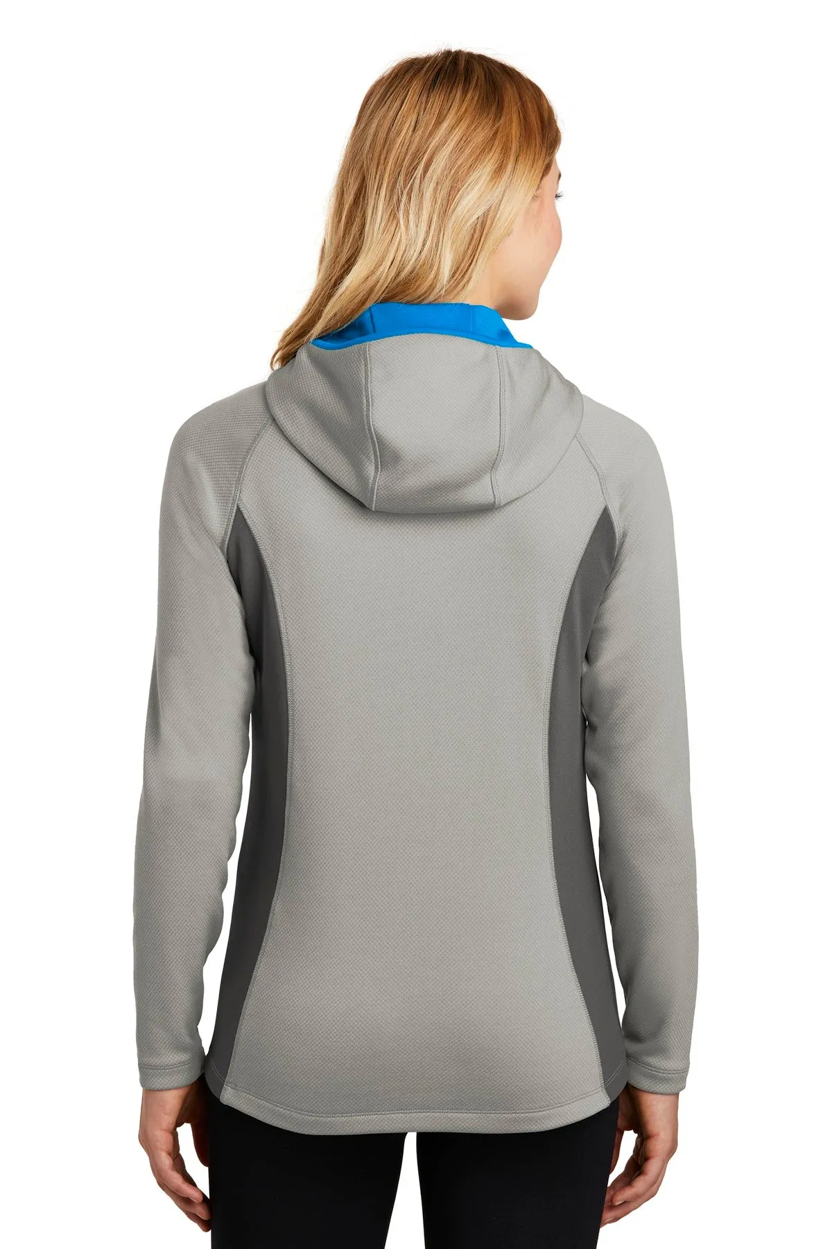 Eddie Bauer Ladies Sport Hooded Full-Zip Fleece Jacket. EB245