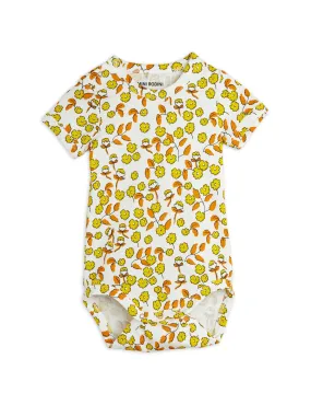 NEW Mini Rodini BABY | Flowers aop ss body