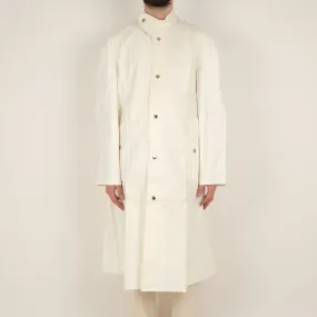 SWEDISH WHITE RAINCOAT