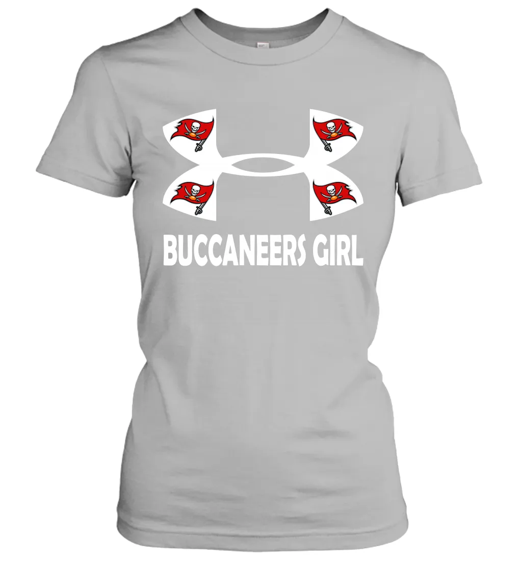 Tampa Bay Buccaneers Girl Under Armour Football Short Sleeve