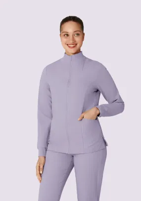 Women's Modern Scrub Jacket Ube